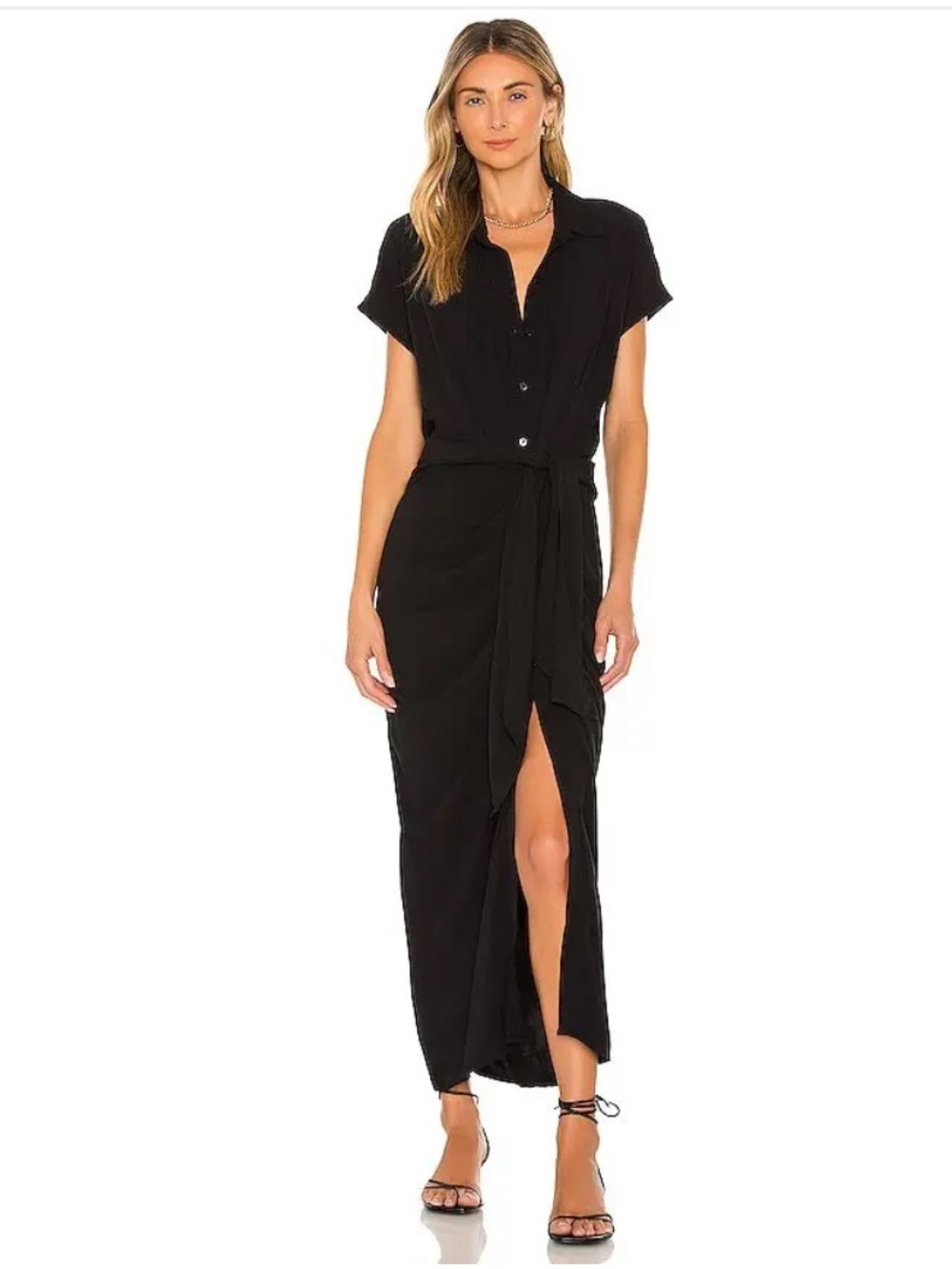 L*space black prism dress sz med